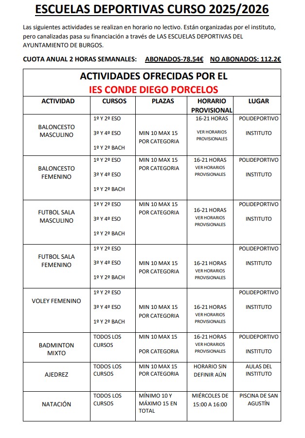 OFERTA JUEGOS ESCOLARES 1